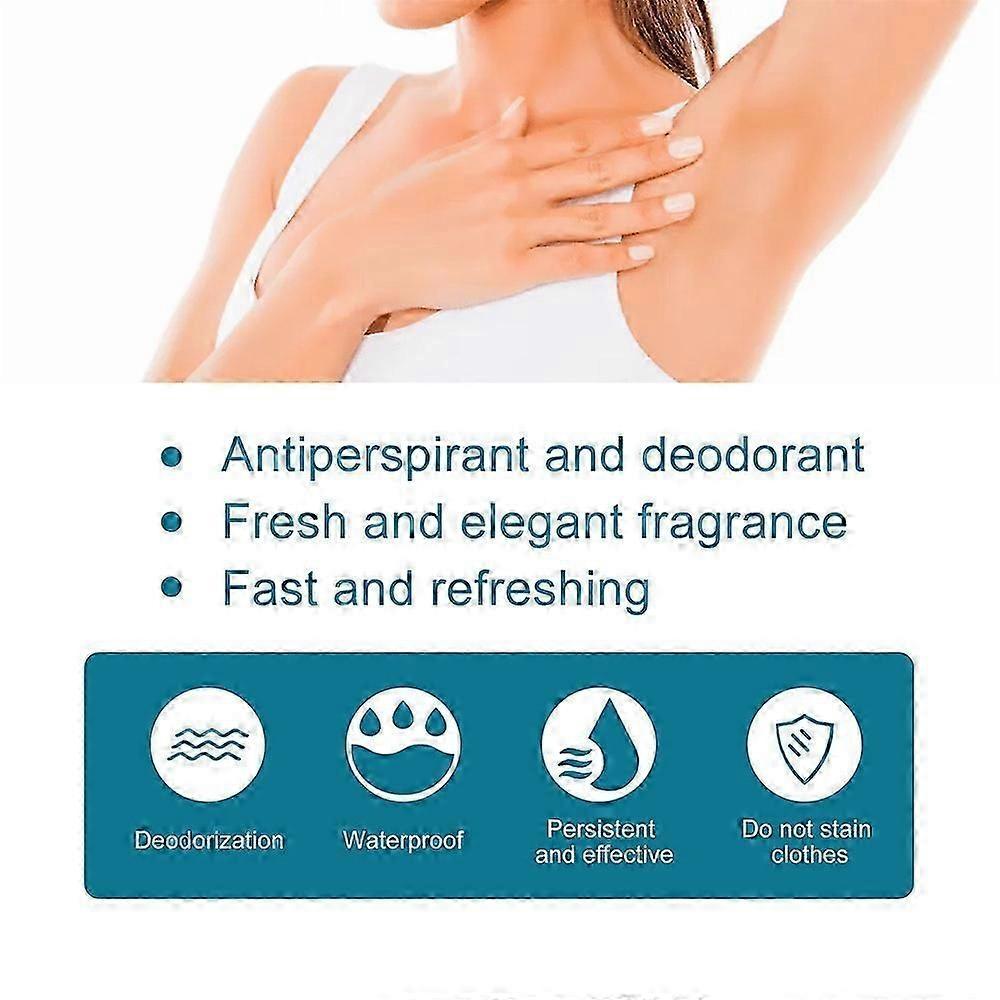2pcs New 57g Armpit odor removal Stick Deodorant Stick Body Odor Remover Antiperspirant Stick Crystal Deodorant Underarm Removal For Women Man
