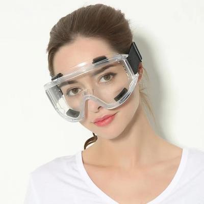 Ochranné brýle proti zamlžování, odolné proti stříkající vodě, prachu a větru, pracovní laboratorní brýle, ochrana očí, průmyslové výzkumné brýle s čirým zorníkem