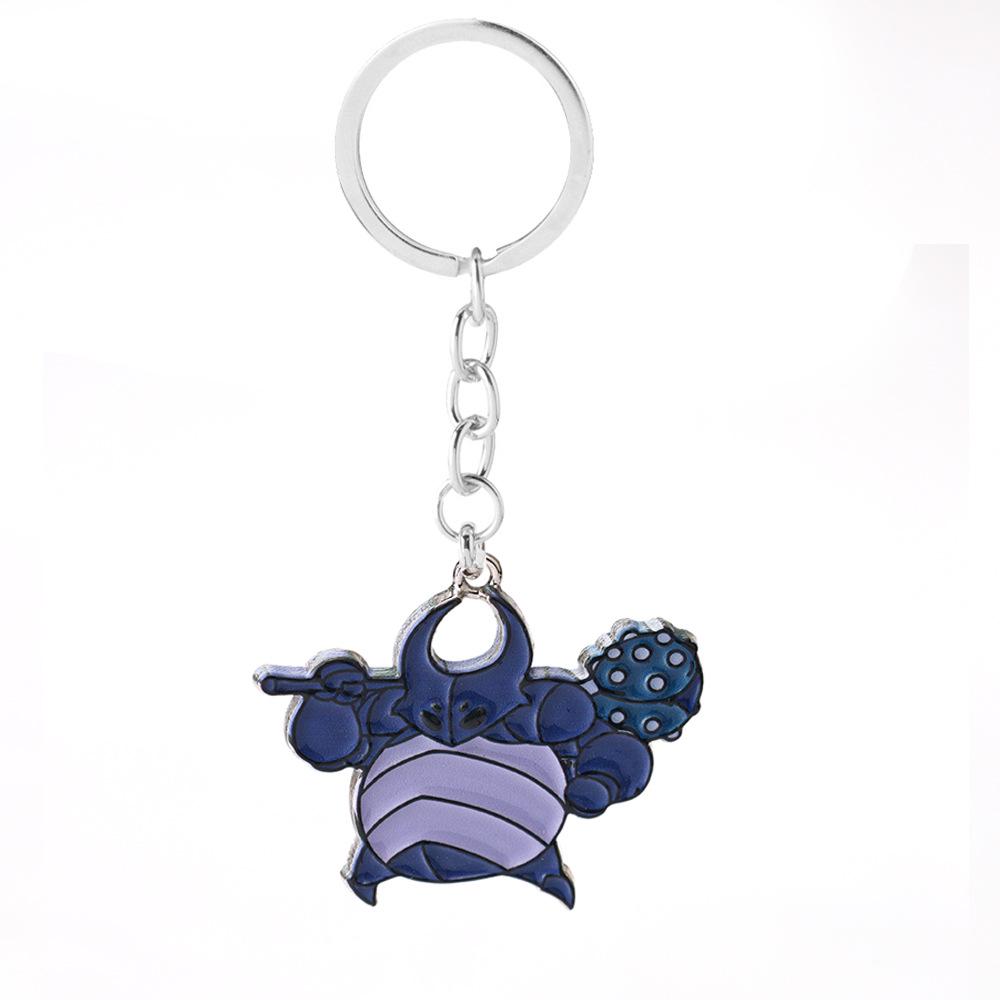 Hollow Knight Keychain Pendant Necklace - Protagonist Design