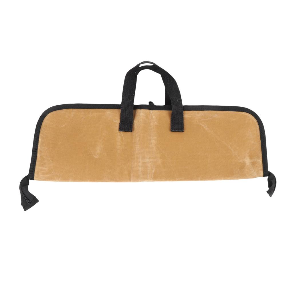 Kochwerkzeug-Aufbewahrungstasche Canvas Tragbar Gabelhalter Kochwerkzeug-Wickeltasche Tragetasche mit Griff für