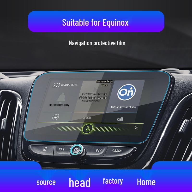 Chevrolet Tracker, Equinox, Monza, Xingmairo Navigation Screen Protector.