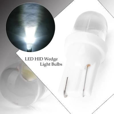 10-30pc Universal Car Accessories Lighting T10 W5W 168 194 LED HID Light Lamp Bulbs Dome License Plate White