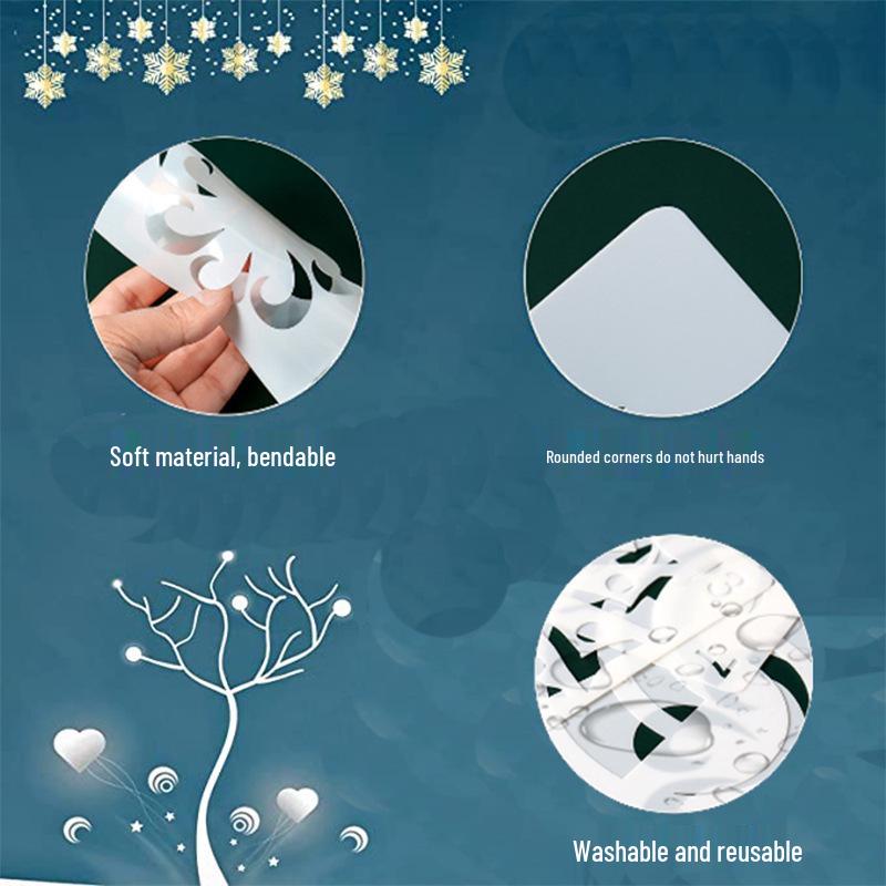 Plant and Animal Painting DIY Stencil - Flower Graffiti PET Template