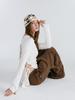 MOIFAIRE Double Cargo Sweatpants/Brown