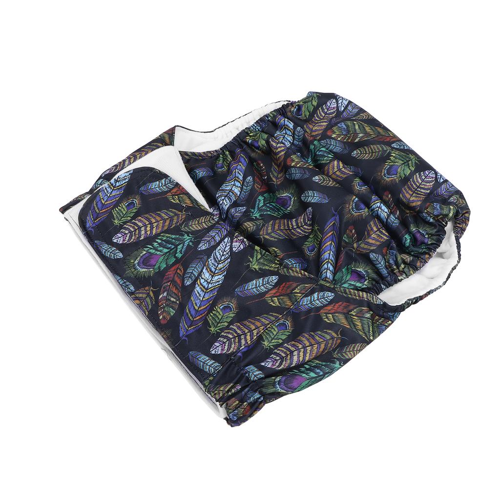 Cloth Adult Diapers Washable Reusable Adult Cloth Nappy with Hook and Loop for Old Man Incontinence