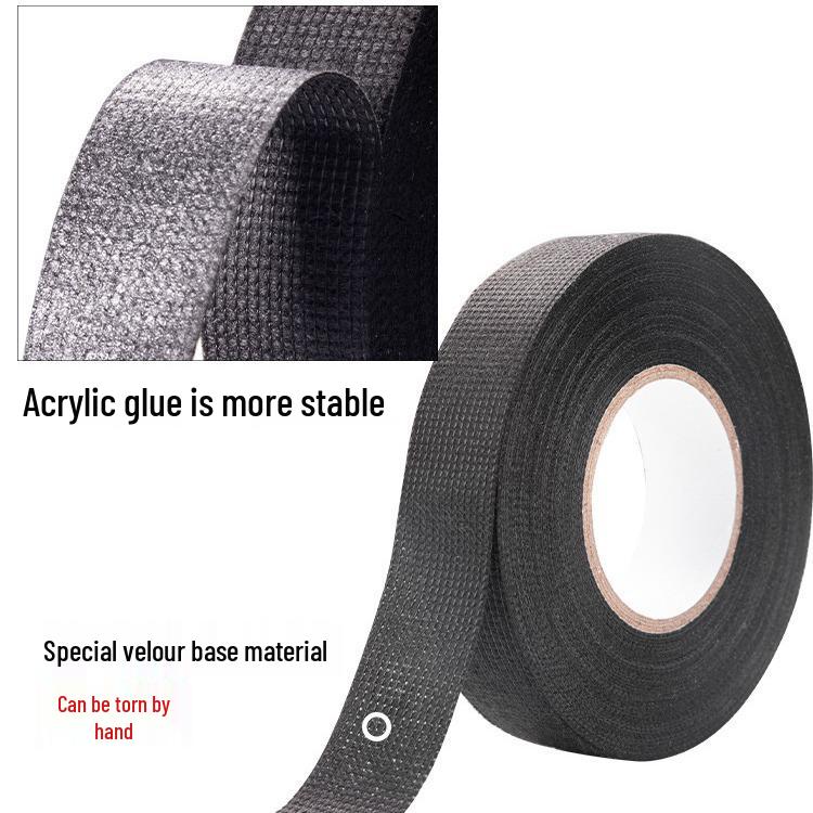 Flame Retardant Automotive Wiring Harness Tape: Dustproof, High Viscosity, Insulation, High Temperature Resistant.