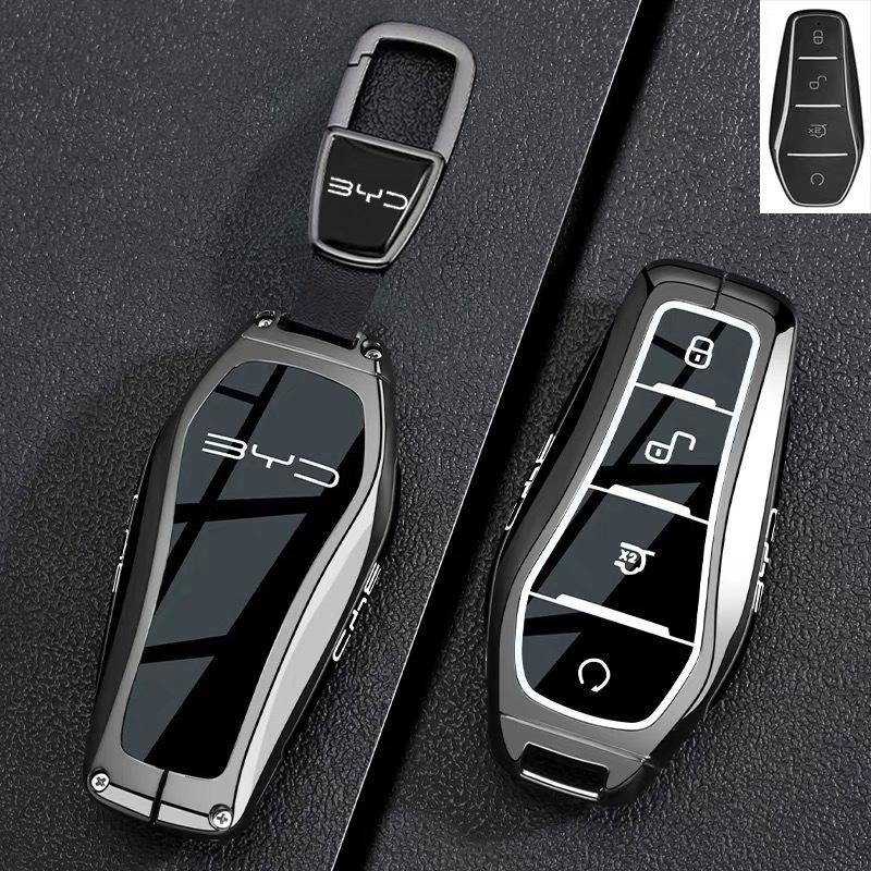 Applicable To BYD Key Set BYD Dolphin D1 Seagull E9 Seal E2 Sea Lion Yuan Hantang L Song Qin Car Bag Buckle Case