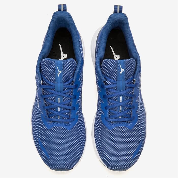 Mizuno Esperanza Running Shoes for Dark 4E Commuting, Jogging, Sports, Exercise, Blue/Silver, 22.0 Cm,