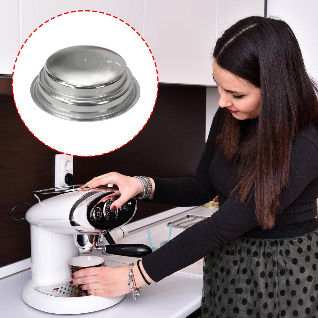 Stainless Steel Filter Basket Powder Bowl Coffee Grounds Filtering Tool Suitable for EC331 EC680 EC685 Coffee Machine