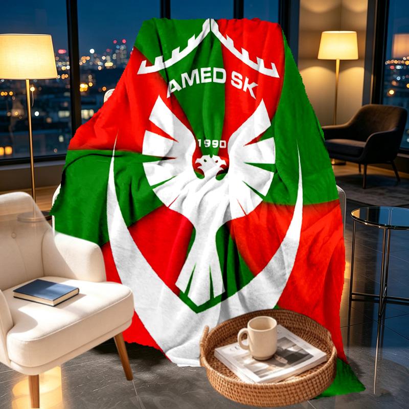 Amed SK Print Blanket - Soft & Comfortable, for Bedroom, Travel, Sofa, Home Decoration - Birthday Christmas Gift for Friend