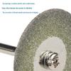Diamond Cutting Disc for Grout, Jade, Glass, Ceramic; Seam Cleaning Blade for Hand Drill, Small Slice for Wine Bottles.