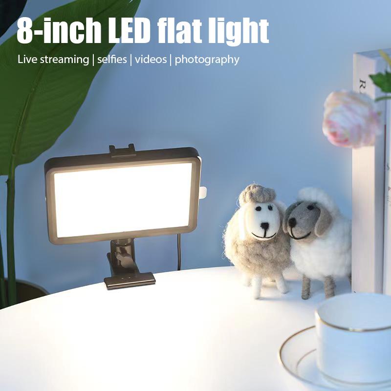 LED Photography Lamp Video Light Panel Lighting Photo Studio Lamp Kit For Shoot Live Streaming Youbube RGB Light Filters