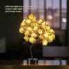LED Rose Tree Nightlight Battery Operated Touch Control Table Light Holiday Birthday Nightstand Bedside Lamp Party Decor