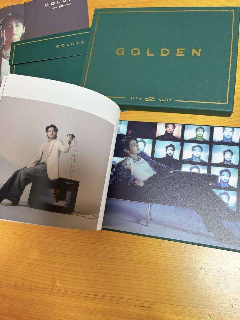 [USED] BTS JUNG KOOK GOLDEN SHINE Album