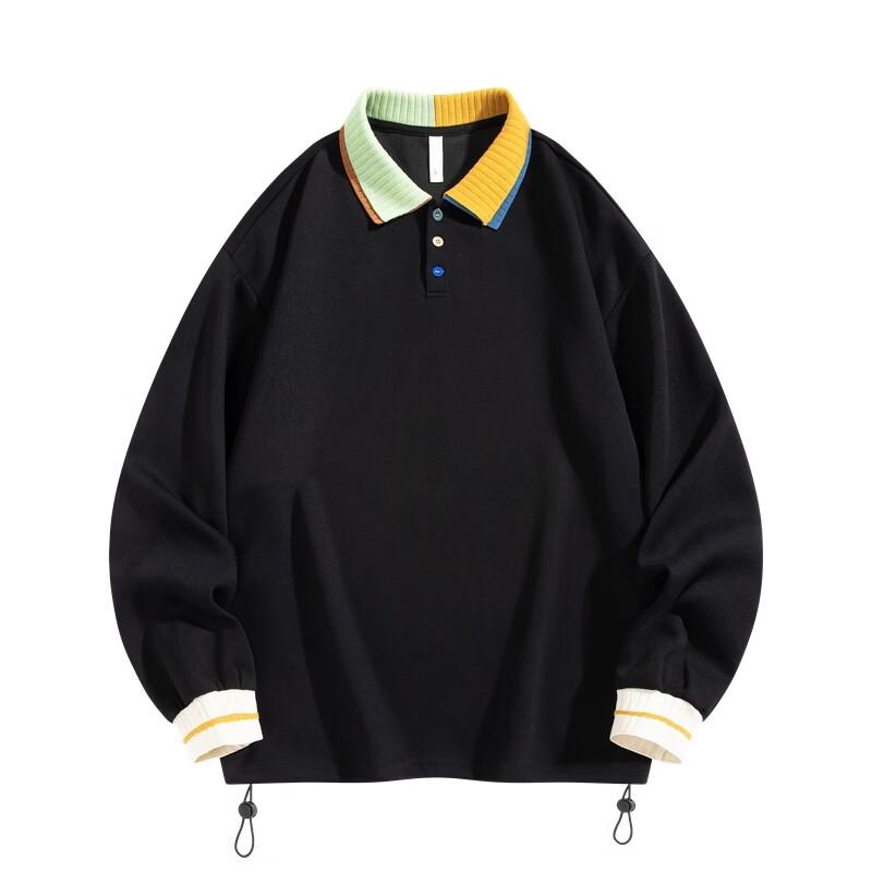 TUCANO Men's Faux Two-Piece Polo Knit Sweater