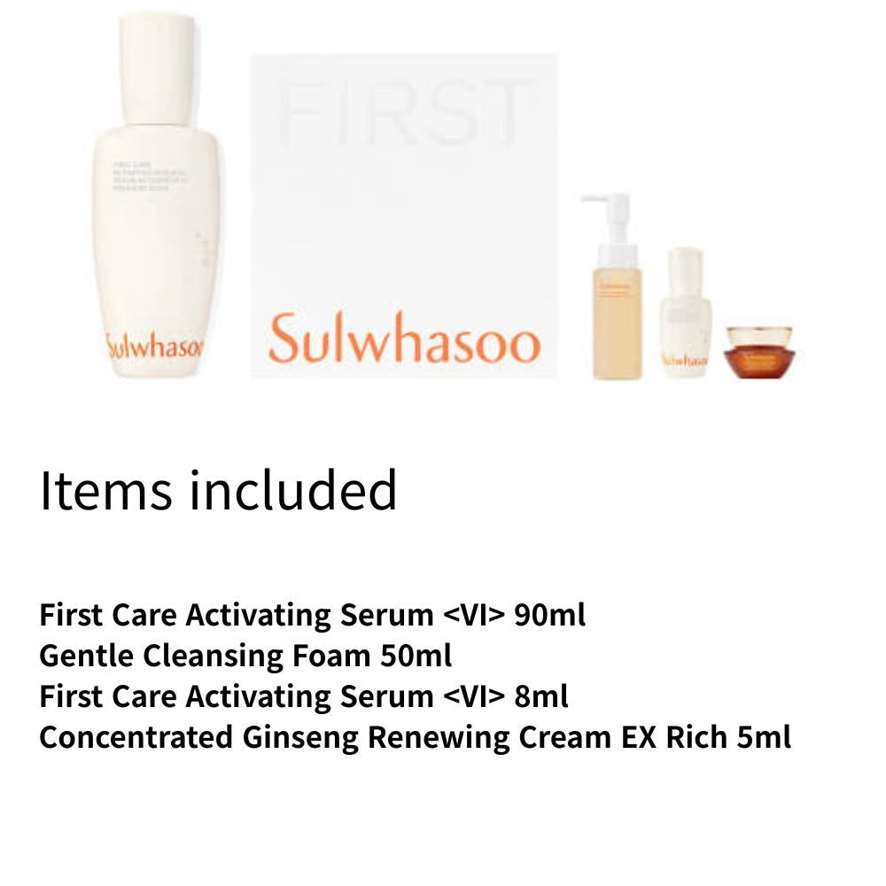 Sulwhasoo Активирующая сыворотка First Care VI 90 мл – сияние, увлажнение, борьба со старением (Подходит для всех типов кожи)