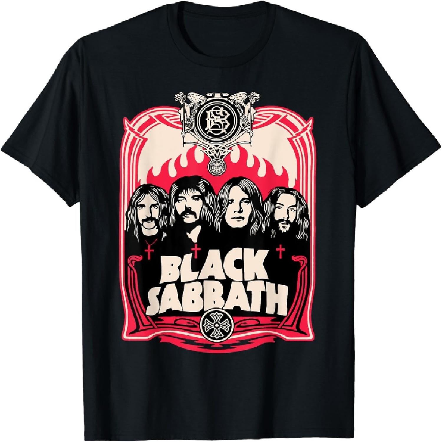 Футболка с гербом группы Black Sabbath S
