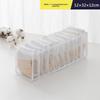 Japanese Style Underwear Organizer With Divided Compartments For Drawer Storage And Closet Use