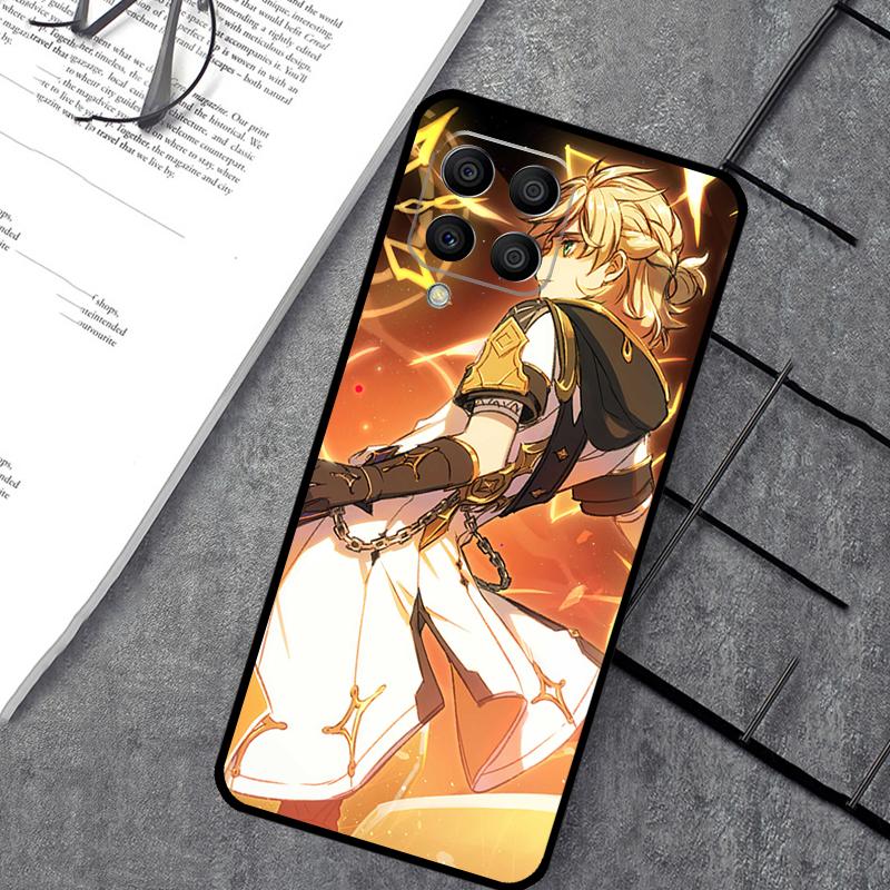 Genshin Impact Albedo Case For Samsung Galaxy M15 M11 M12 M13 M14 M06 M16 M36 M56 M31 M53 M32 M52 M35 M55 M34 M54