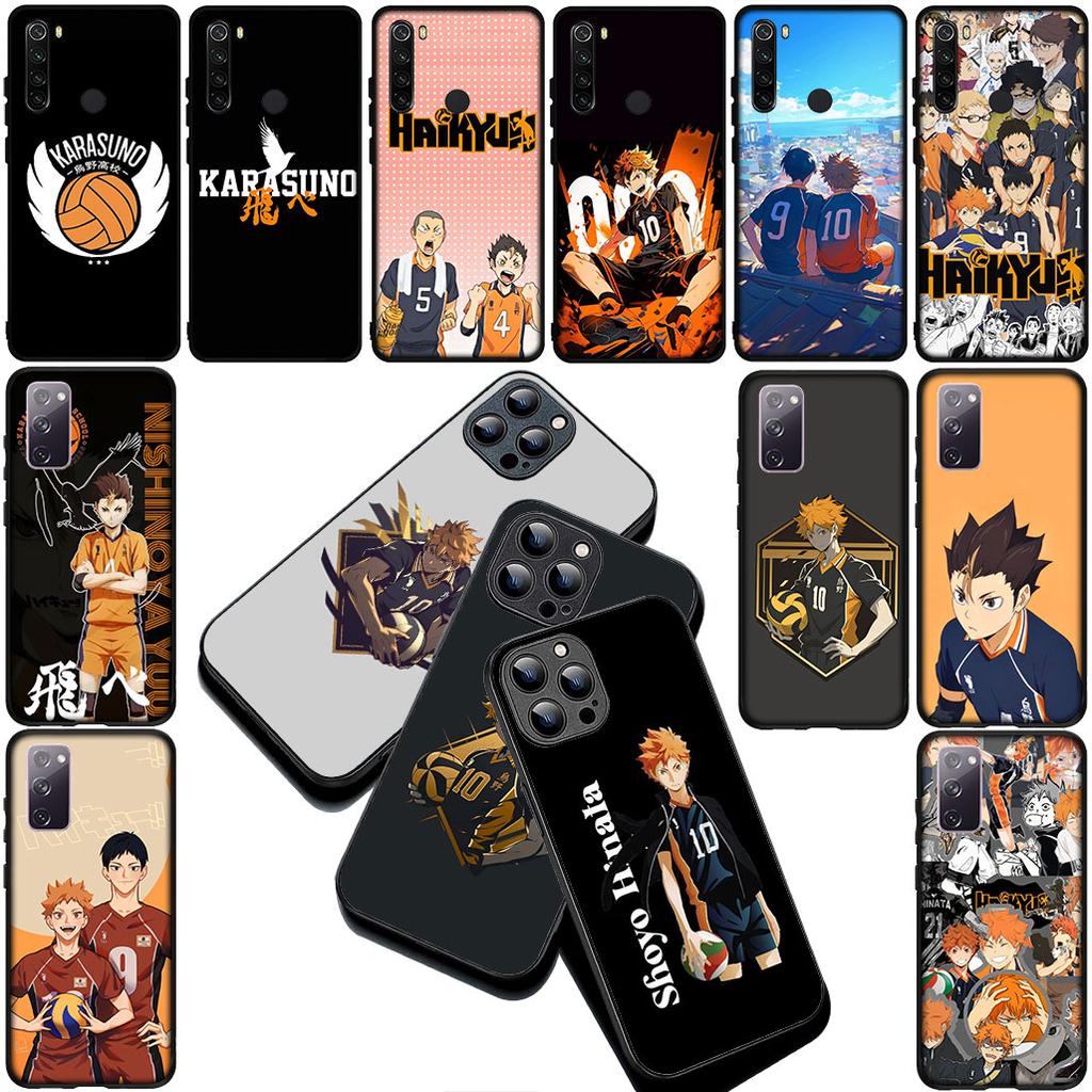Haikyuus Shoyo Hinata Silicone Cover for Xiaomi Poco C75 C65 C85 X7 X6 M8 F7 F8 Ultra F6 Pro 5G Mi Coque Phone Case