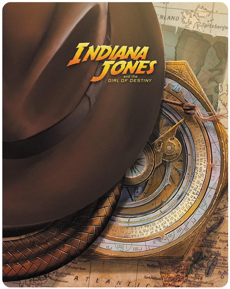 Indiana Jones and the Dial of Destiny 4K UHD MovieNEX Steelbook ULTRA HD Digital Copy MovieNEX [4K + Blu-ray + + World] [Blu-ray]