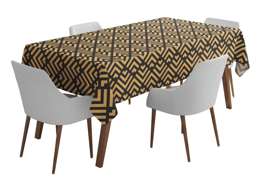 Vargottam Indoor Outdoor  Tablecloth  58x102 Inch  Rectangle  Tablecloth Waterproof Patio  Table  Cloths- Spring Summer