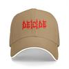Multicolor Hat Peaked Unisex Cap Classic Old School Death Metal Casual Visor Protection Hats
