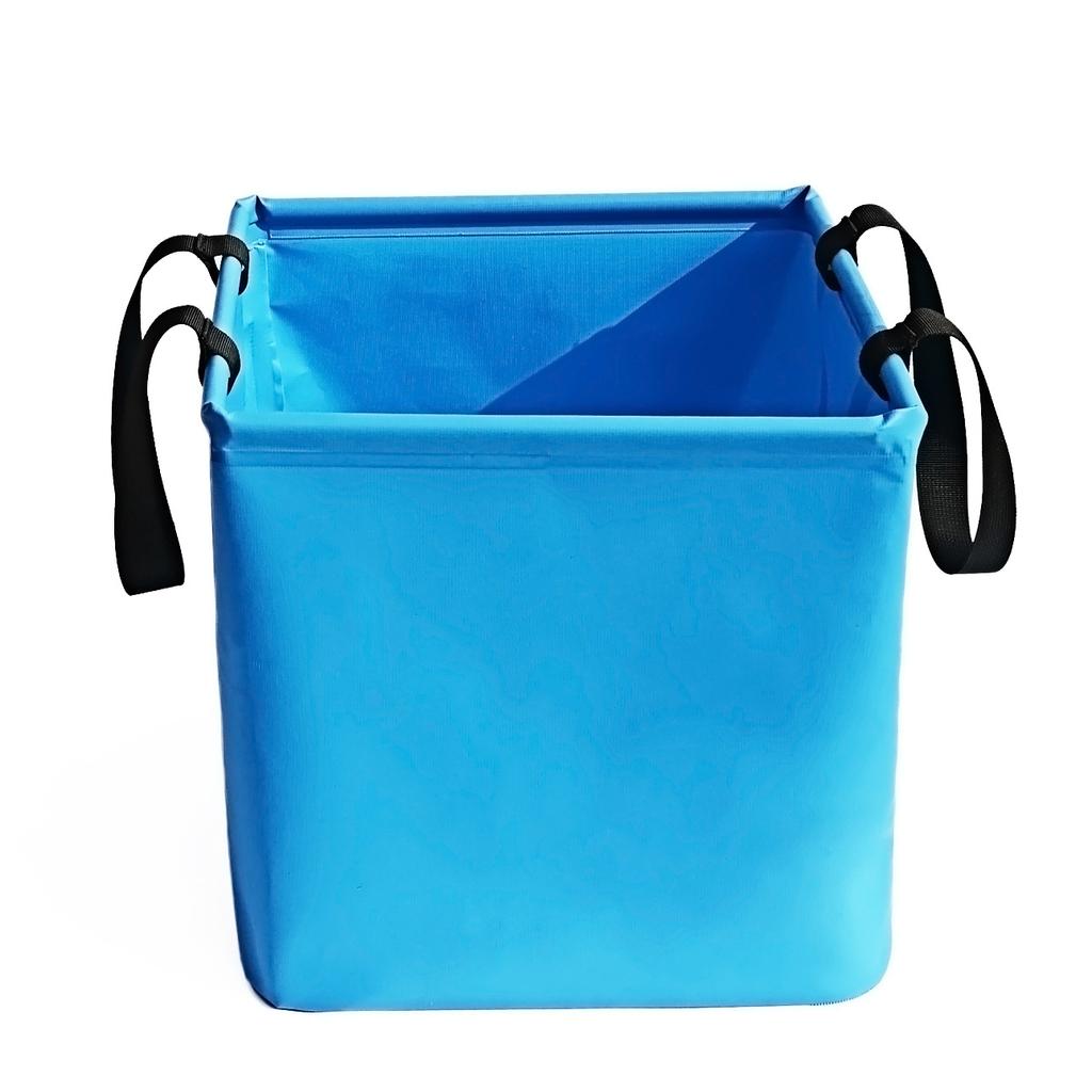 Lure Fishing Bag Square Foldable Outdoor Beach Storage Bag Car Wash Water Carrying Waterproof Bag