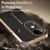 For VIVO S19 S19 Pro S18 S18Pro Premium Electroplated Lychee-textured Phone Case That’s Shockproof and Fingerprint-resistant