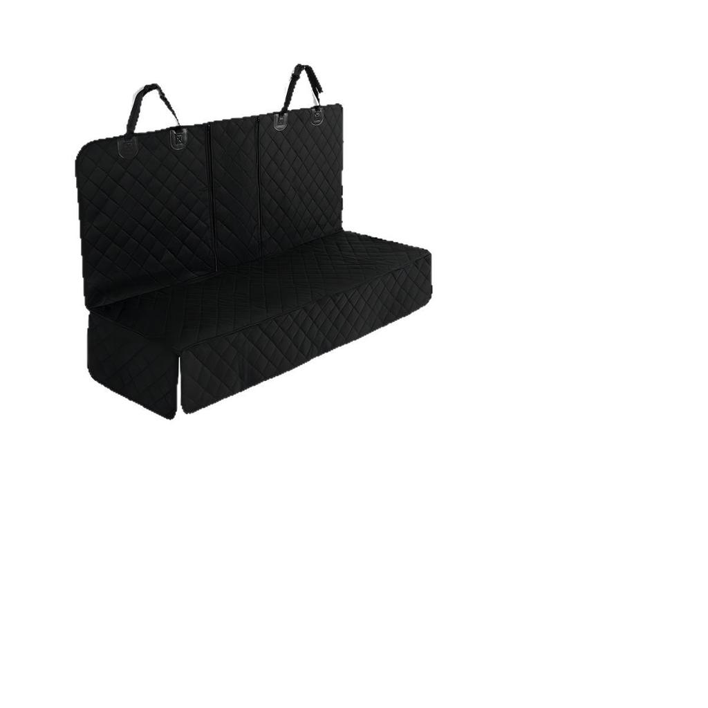 Rear Row Double Zipper Dog Seat Cushion Mat