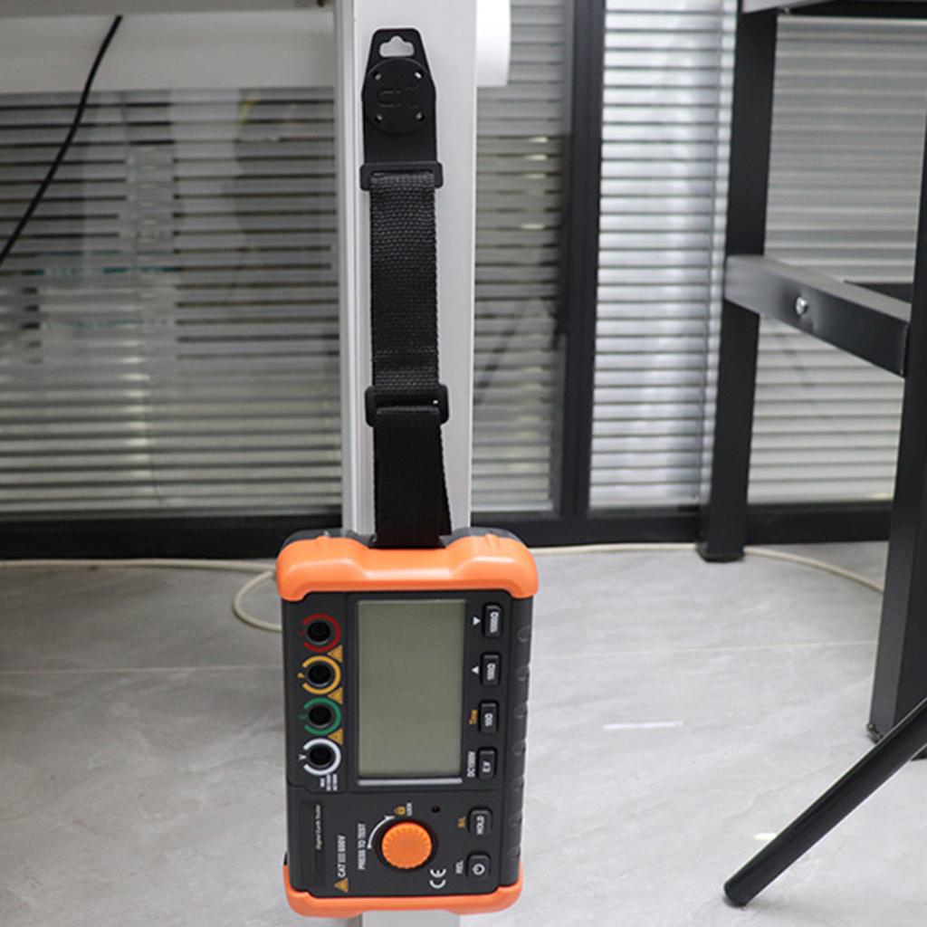 Magnetic Hanging Strap For Multimeters And Tool Adjustable Length Secure Attachment Nylon Construction Quick Setup