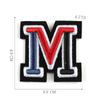Duoku Embroidery 26 English Letters Three-Dimensional Embroidery Hat Emblem Badge Ironing Velcro Patch Clothing Accessories Cloth Sticker