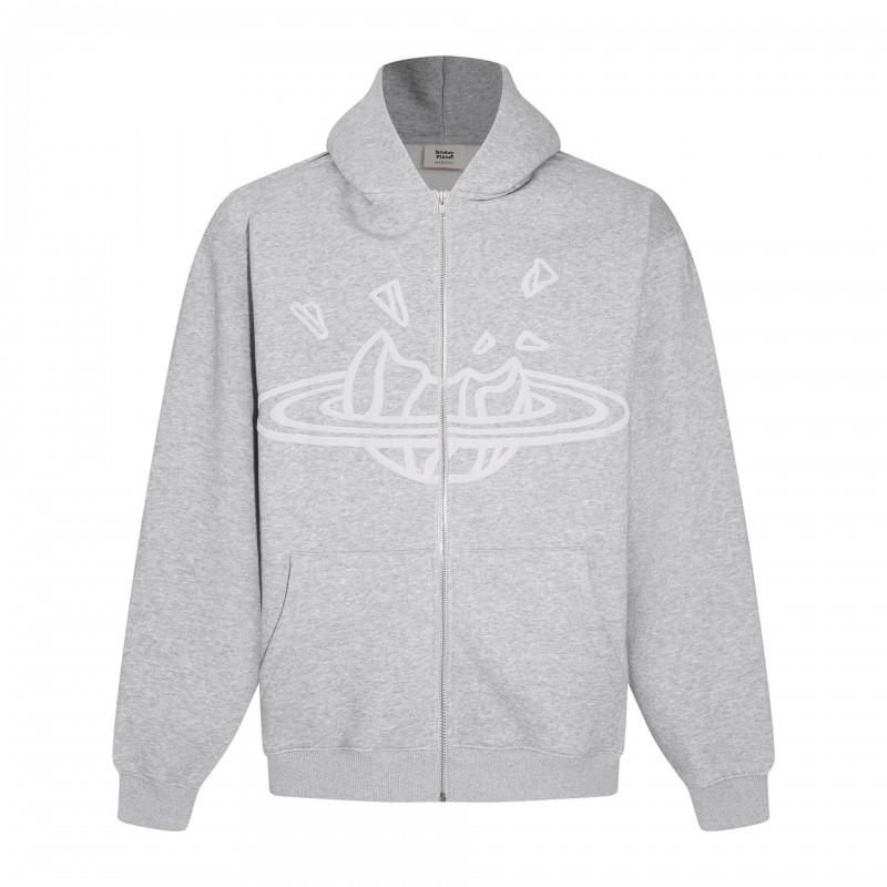 Broken Planet Hoodie Unisex Oversized Streetwear