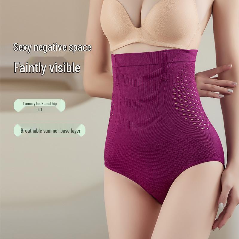 Hosen mit hohem Bund und Bauchkontrolle: Nahtloser Taillenformer und Hüftlift-Bodyformer zur Rückbildung nach der Geburt, Damen Herbst Winter.