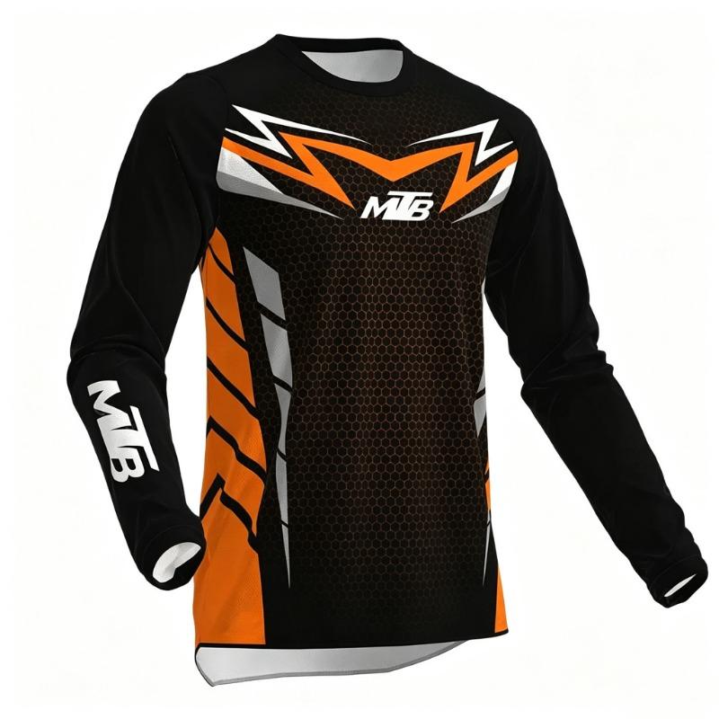 2016 Men's Off-Road/Enduro/Mountain Biking Long-Sleeve Shirt Jersey Breathable Outdoor Sports Top Children's Long-Sleeve Jersey