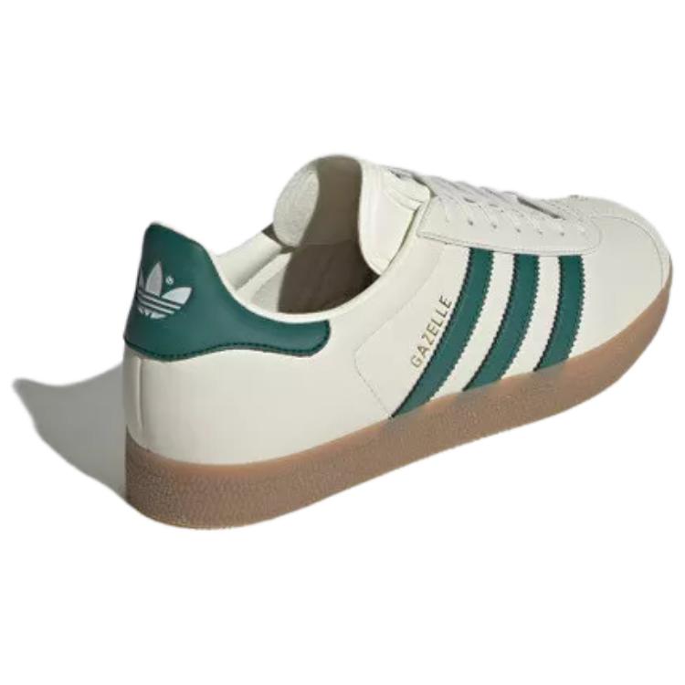 Adidas Originals Gazelle Comfortable Simple Low-Top Sneakers Men Sneakers White JI0208
