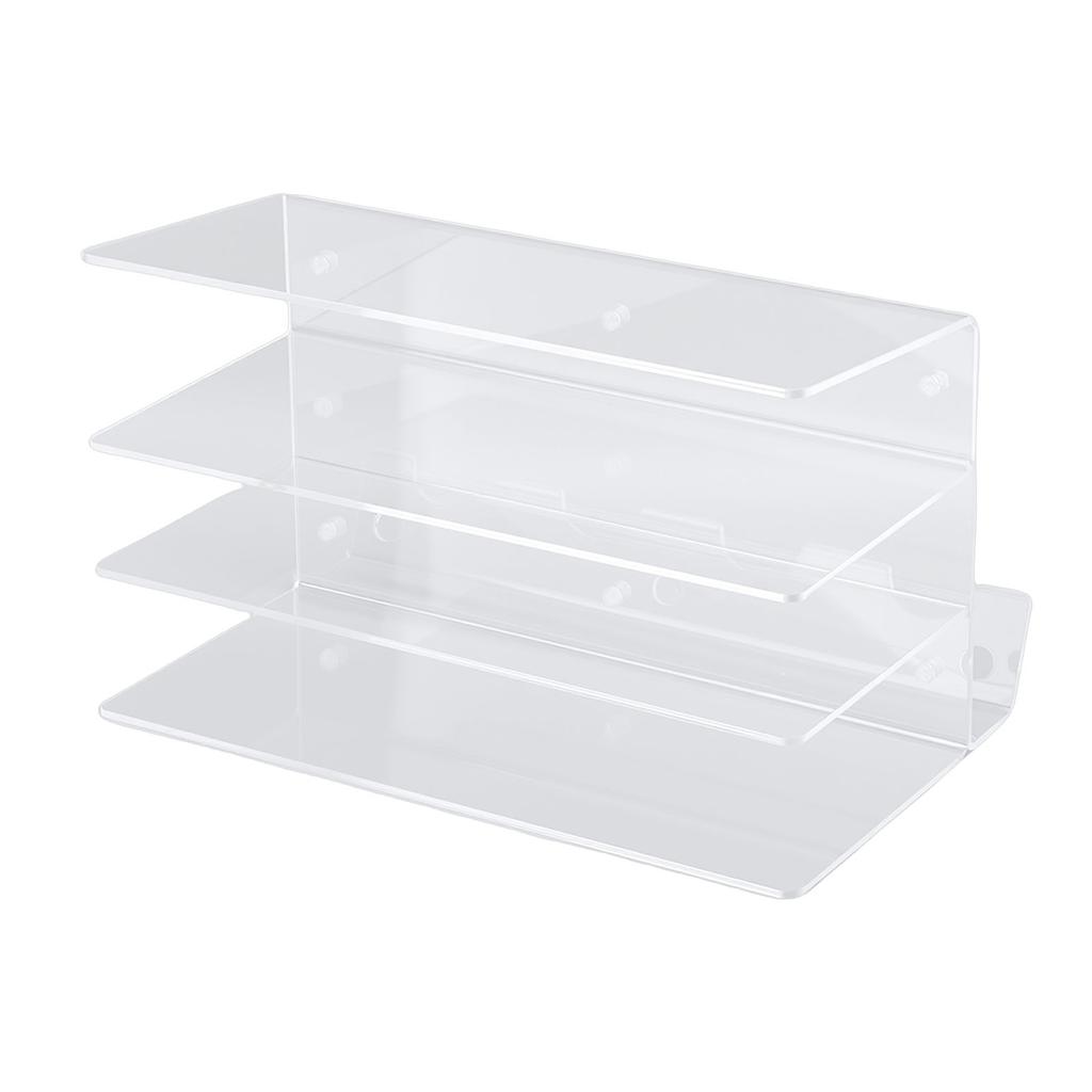 Keyboard Storage Rack 3 Layer Acrylic Keyboard Display Stand for Gaming Keyboard Mouse