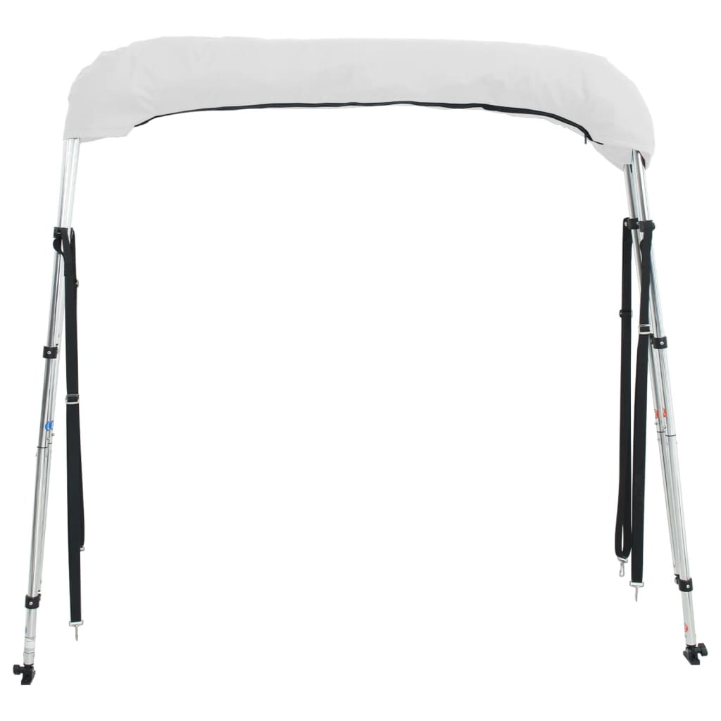 3 Bow Bimini Top with Side Panels 183 x (154 167) x 137 cm