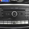 Auto Mittelkonsole Lautstärkeregler Aufkleber ABS Für Mercedes Benz GLA X156 CLA C117 2013-2017 Innenzubehör