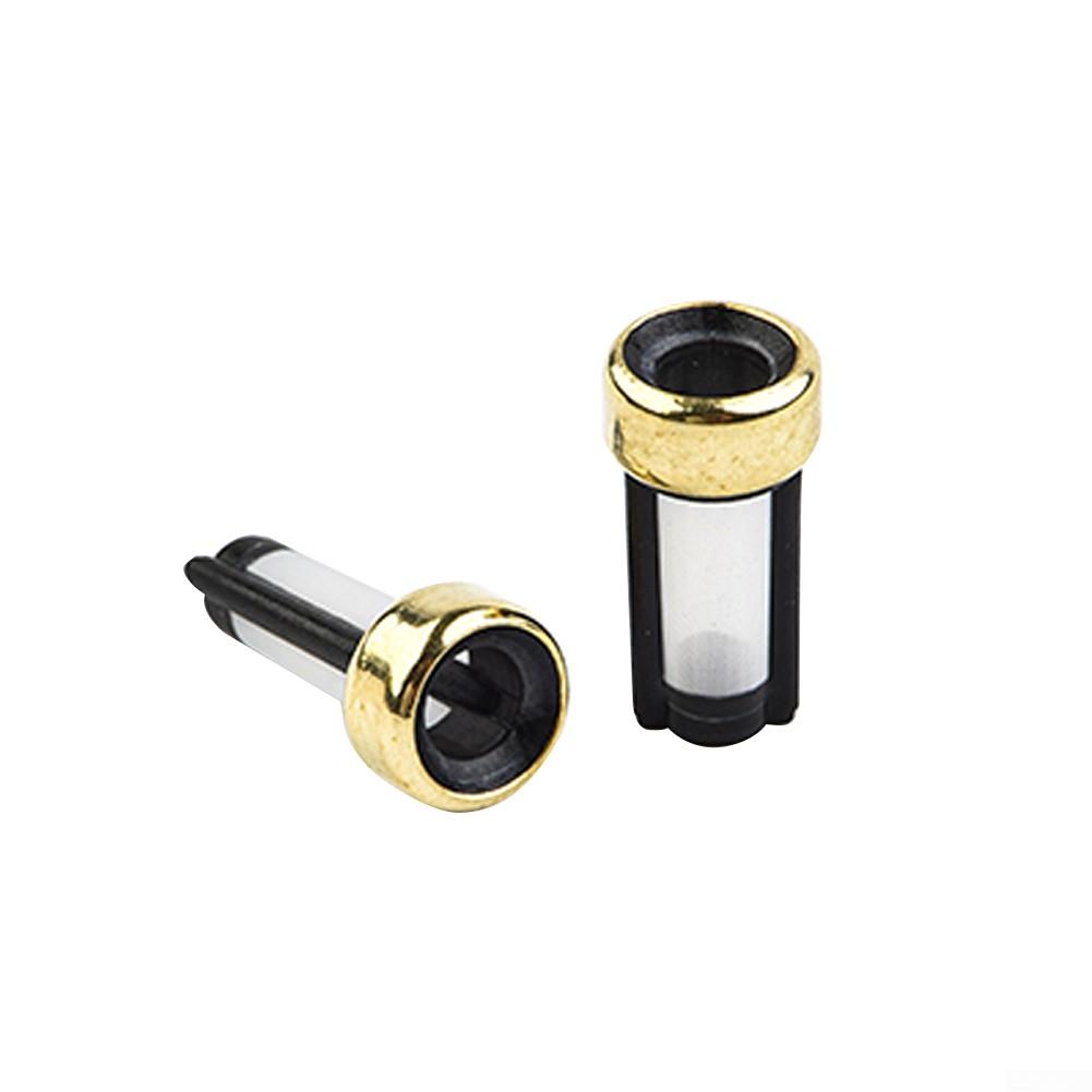 50Pcs Universal Fuel Injector Basket Filters High-Quality Material, Precision Filtration