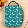 Teeth Dentist Thermal Lunch Bag Fun Lunch Box For Men School Cooler Bag Oxford Thermal Lunch Bags