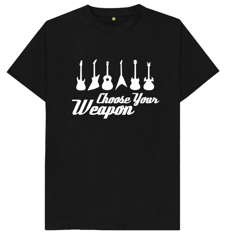 

Choose Your Weapon Guitar Rock Music Band Heavy Metal Nu Metal Punk T Shirt L