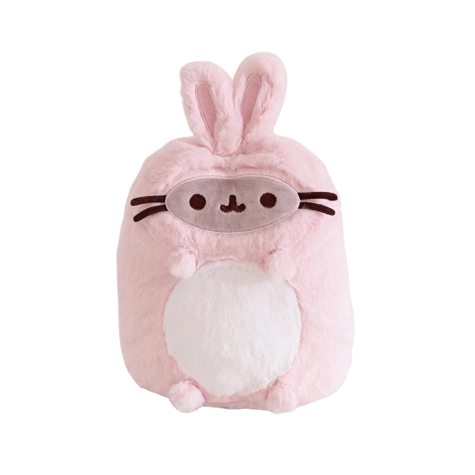 

Plush Bunny Soft Stuffed Animal Toy with Oval Face and Whisker Details Large Size for Kids Toddlers and Collectors One Size