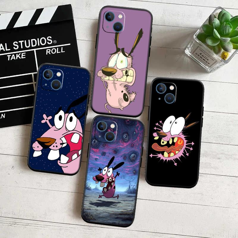 RP11 C-Courage C-Cowardly D-Dog Phone Case for OPPO A40 A60 A80 A15 A16 A16K A12 A17 A17K A54 A54S A53 A53S A55 A56 A57 A98 F23