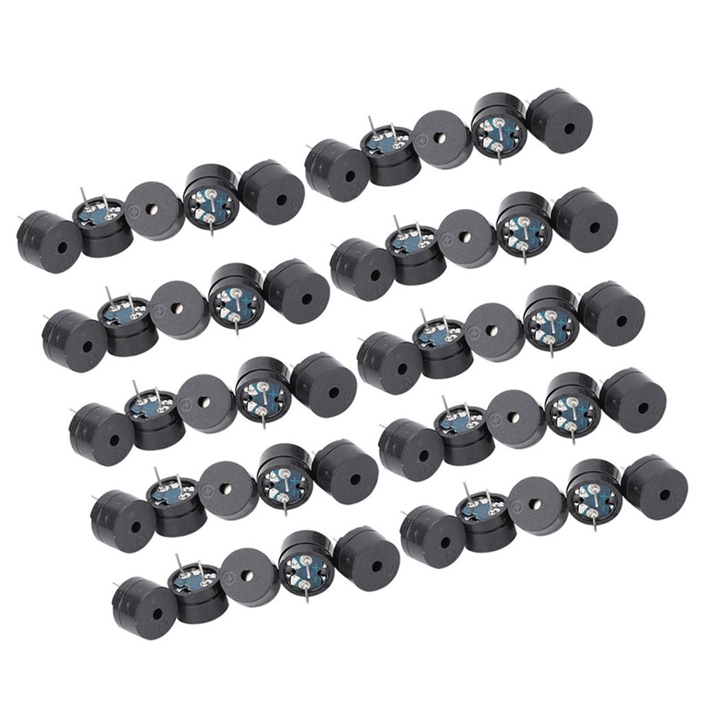 50 Pcs Passive Buzzer Electromagnetic Type 16ohm AC 2KHz 3V 5V 9V 12V Buzzer