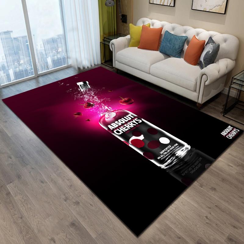 Absolut-Vodka Printing Carpet Living Room Bedroom Rugs of Photography Prop Photo Birthday Gift  Carpets for Bed Room Alfombras