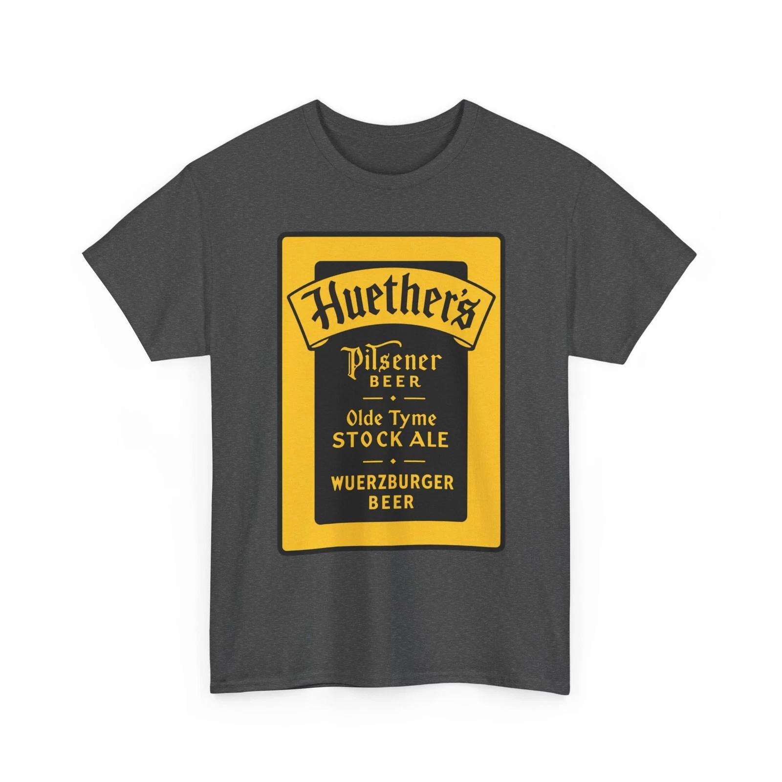 Huether s Beer Ale Kitchener Ontario Canada Brewery Retro Breweriana T-Sirt S