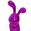 Statue Bookshelf Sculpture Artwork Animal Figures Resin Bunny Figurine Ornament for Home Shelf Desk