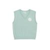 PIV’VEE Classic V Neck Knit Vest (Pistachio Mint)