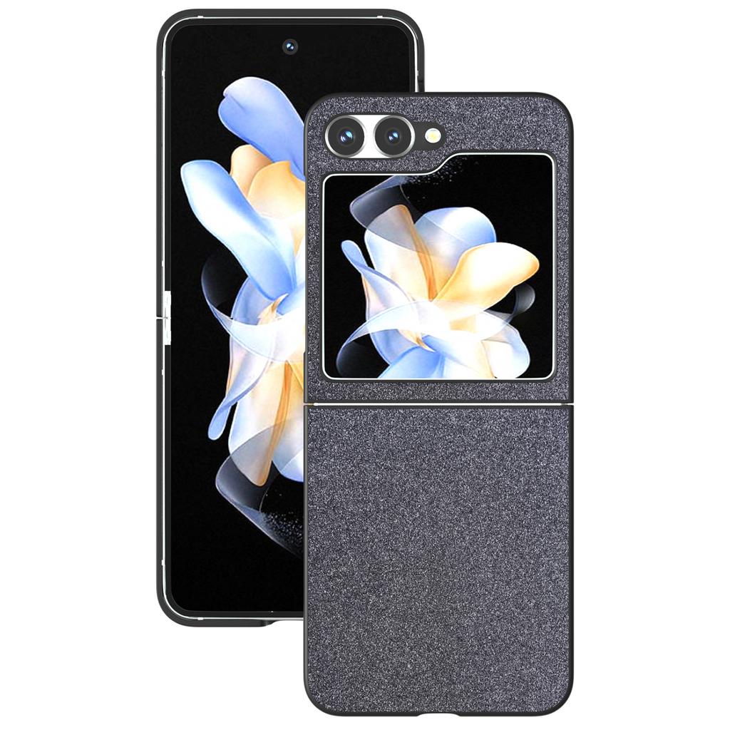 For Samsung Galaxy Z Flip7 FE 5G/Z Flip6 5G Case Glitter Leather+PC Phone Cover